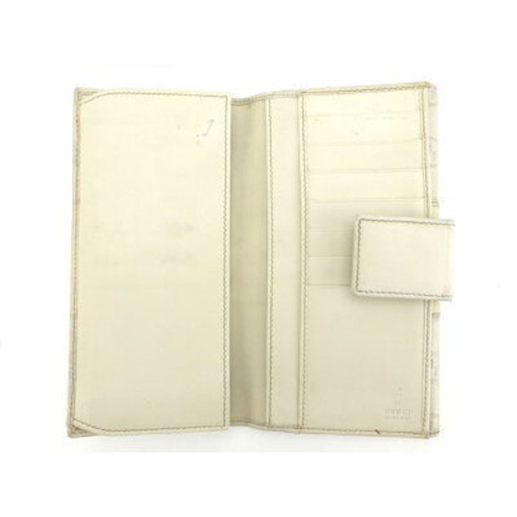 Gucci long Wallet Guccissima beige off white - Picture 5 of 6